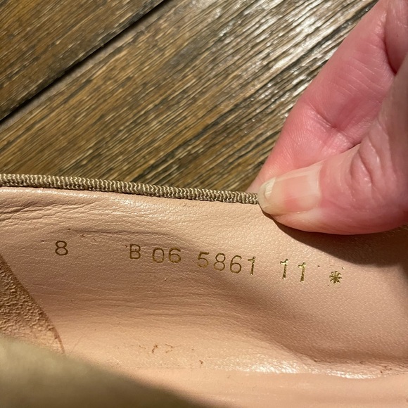 Robert Clergerie Loafer Slip On Beige Size 8 Stretchy Fabric Shoes Comfort Luxe - Picture 13 of 14